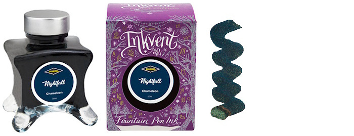 Diamine Ink bottle, Inkvent Purple Edition series Nightfall ink (50ml)