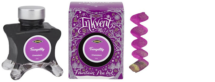 Diamine Ink bottle, Inkvent Purple Edition series Tranquility ink (50ml)