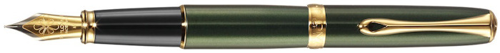 Diplomat Fountain pen, Excellence A² series Green GT 
