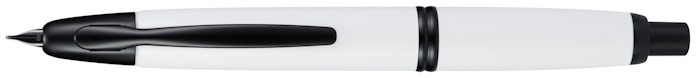 Pilot Fountain pen, Capless Black Trim series White Black trim