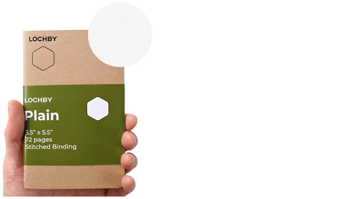 Lochby Notebook refill, Accessories series White (Blank)