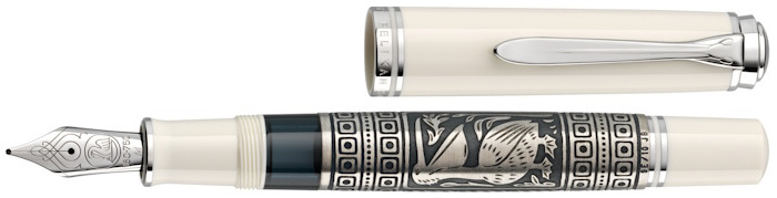 Pelikan Fountain pen, Toledo 910 White Special Edition series  