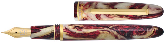 Esterbrook Fountain pen, King of the Night - Limited Edition Estie series Red GT (Cartridge/Converter)