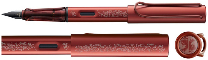 Lamy Fountain pen, Al-star Harry Potter Special Edition series Red (Gryffindor)