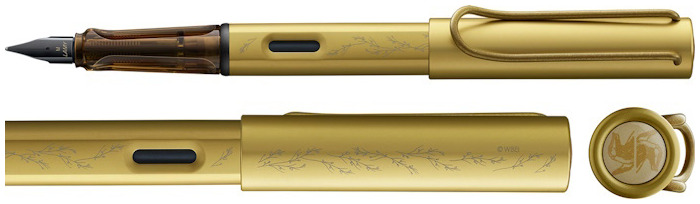 Lamy Fountain pen, Al-star Harry Potter Special Edition series Gold (Hufflepuff)