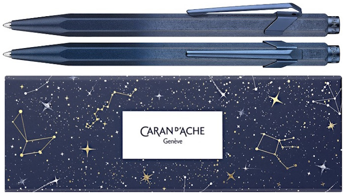 Caran d'Ache Ballpoint pen, 849 Cosmic Blue Special Edition series - Blue