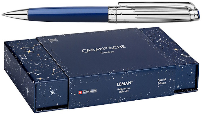 Caran d'Ache Ballpoint pen, Léman Cosmic Blue Special Edition series