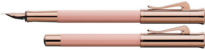 Faber-Castell, Graf von Fountain pen, Guilloche Rose Blush series