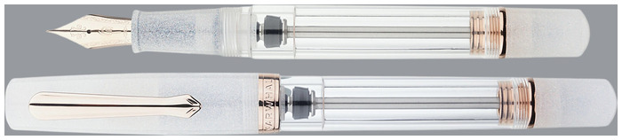 Nahvalur Fountain pen, Original Plus series Matira Quartz