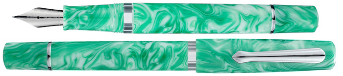 Nahvalur Fountain pen, Schuylkill series Betta Mint  
