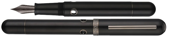 Nahvalur Fountain pen, Nautilus series Cephalopod Black BKT