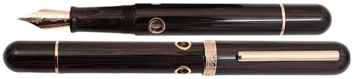 Nahvalur Fountain pen, Nautilus series Stylophora Berry