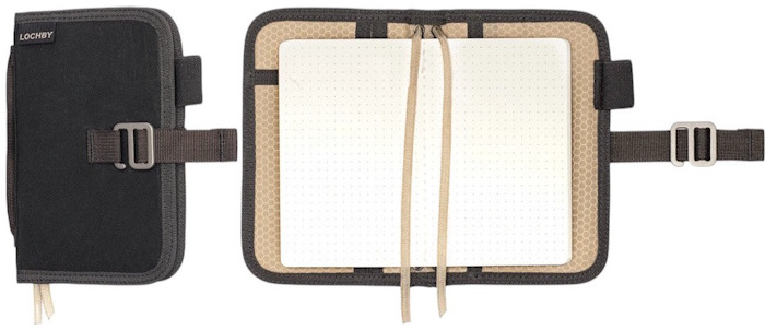 Lochby Notebook, Mini Field Journal series Black