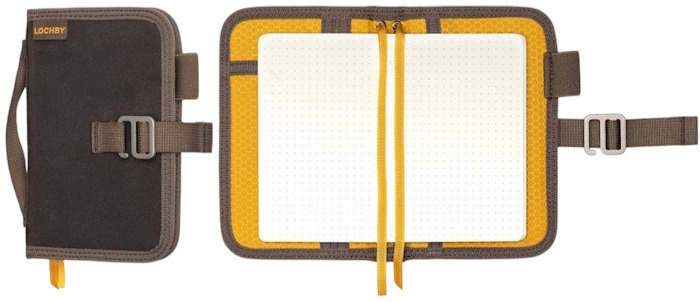 Lochby Notebook, Mini Field Journal series Brown