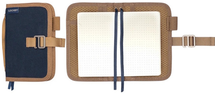 Lochby Notebook, Mini Field Journal series Navy