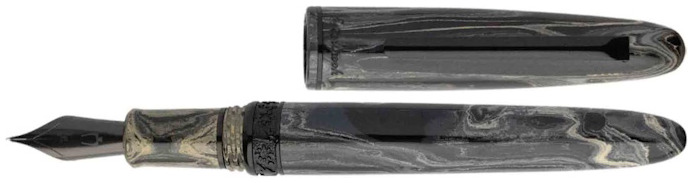 Esterbrook Standard Fountain pen, Astronaut Estie series Black & Charcoal (Cartridge / Converter)