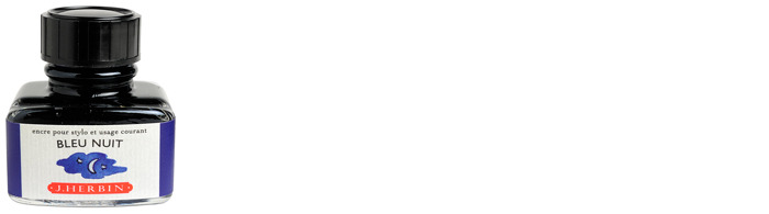 J.Herbin  Ink bottle, La Perle des Encres serie Blue ink