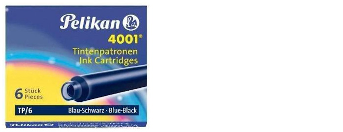 Pelikan Ink cartridge, Refill & ink - Recharge & encre serie Blue-black ink