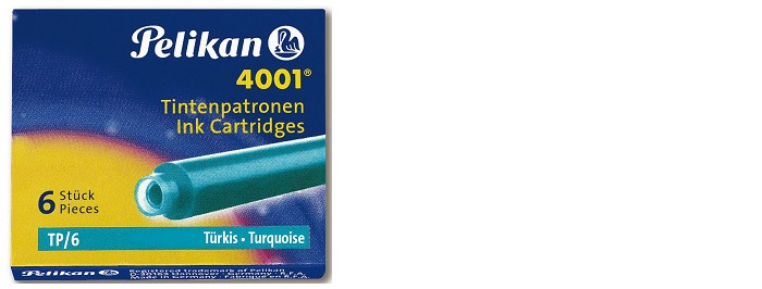 Pelikan Ink cartridge, Refill & ink series Turquoise ink (Short)
