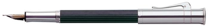 Faber-Castell, Graf von Fountain pen, Precious wood & Platinum serie Black