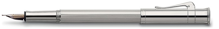 Faber-Castell, Graf von Fountain pen, Precious wood & Platinum serie Platinium
