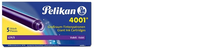 Pelikan Ink cartridge, Refill & ink series Violet ink (Long)