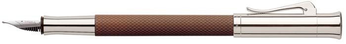 Faber-Castell Fountain pen, Guilloche Resin serie Cognac