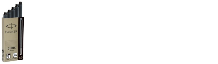 Parker Ink cartridge, Refill & ink series Black ink